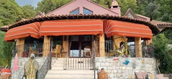 Faralya sea view private home in Fethiye for sale